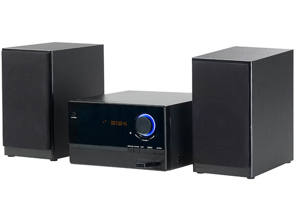 Mini-chaîne "MSX-560" vue de 3/4 droite