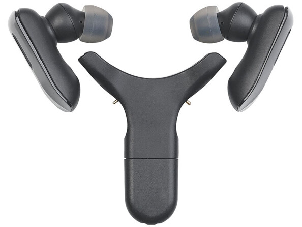 Oreillettes True Wireless In-Ear avec fonction bluetooth et support de chargement USB IHS-430