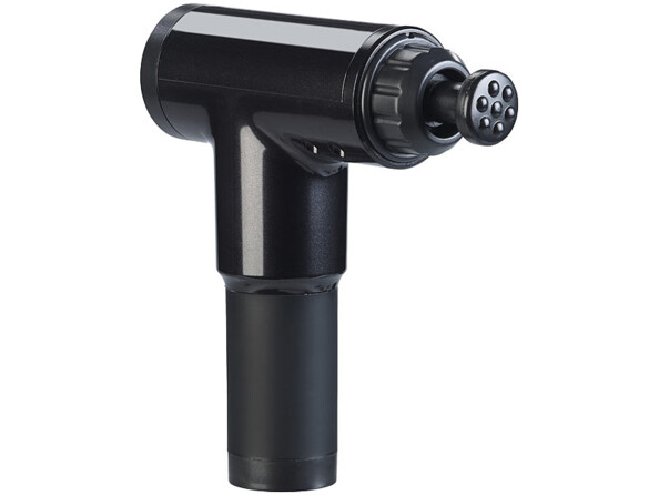 pistolet de massage sans fil avec 4 embouts