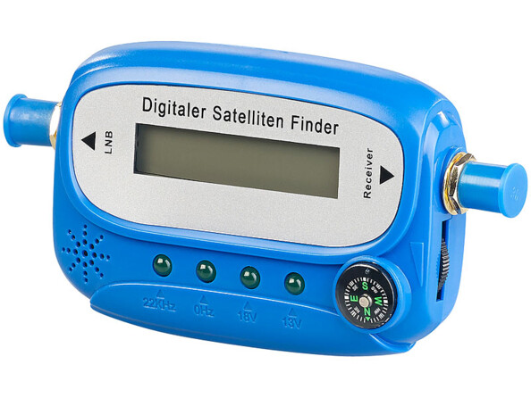 Pointeur satellite avec affichage LCD