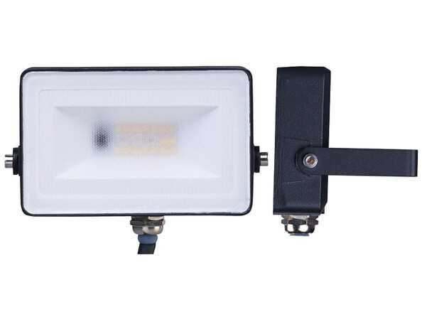 2 projecteurs d'extérieur télécomandés à LED RVB - 10 W - 750 lm - Blanc neutre
