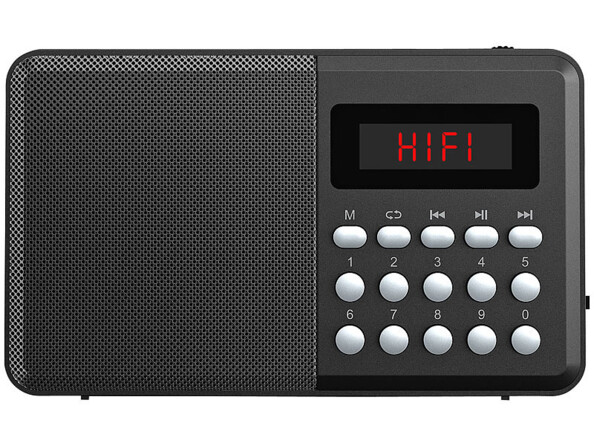 Radio de poche FM rechargeable bluetooth/MP3/USB/MicroSD TAR-702.bt