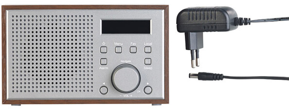 Radio Internet IRS-315 avec son adaptateur secteur