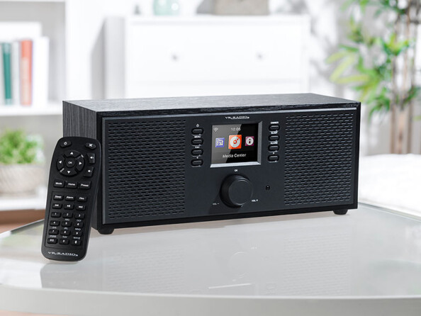 Mise en situation de la radio conectée IRS-350.bt