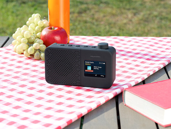 Radio numérique nomade DAB+/FM avec haut-parleur 2 W DOR-245