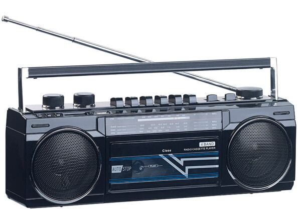 radio fm avec lecteur cassette k7 style retro vintage et lecteurs mp3 usb sd bluetooth auvisio mps 670