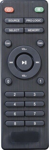 Système audio home cinema Surround 5.1 avec radio / MP3 - Style Bois