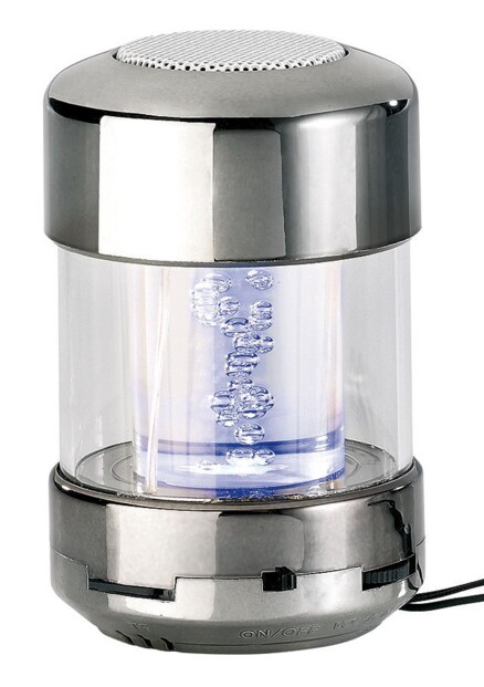 Système audio avec radio FM et effets lumineux RVB MSS-250.tube