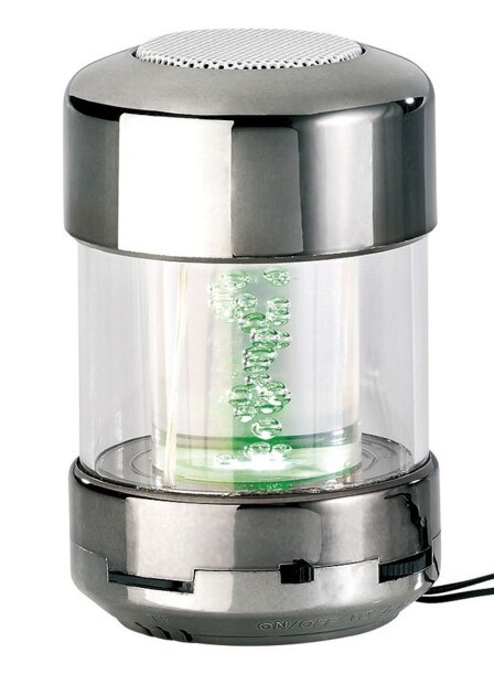 Système audio avec radio FM et effets lumineux RVB MSS-250.tube