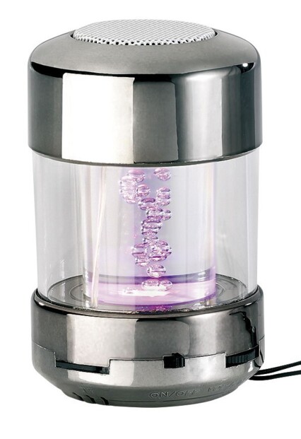 Système audio avec radio FM et effets lumineux RVB MSS-250.tube