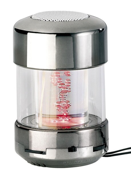 Système audio avec radio FM et effets lumineux RVB MSS-250.tube