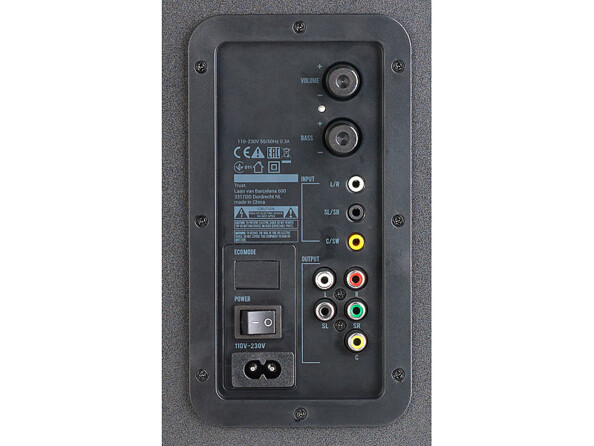 Système de haut-parleurs 5.1 120 W avec subwoofer MSX-510