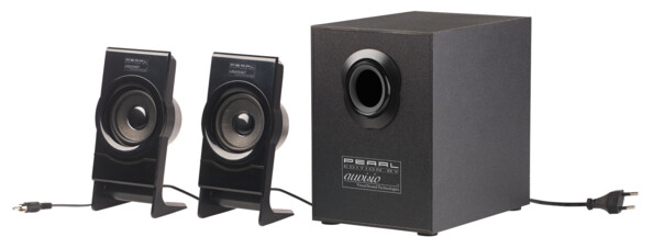 pack audio pc 2.1 2 hp + 1 subwoofer avec bluetooth moins 20 euros Auvisio