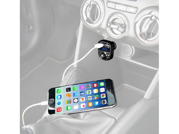 Transmetteur FM/bluetooth avec chargement USB et mains libres "FMX-540.fs"