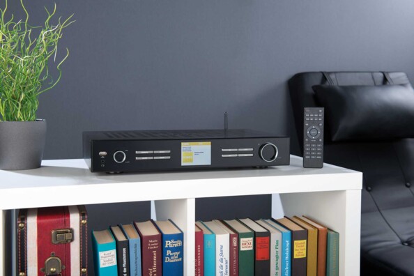 tuner radio fm dab+ numerique avec web radio internet et connexion spotify connect vr-radio irs-690