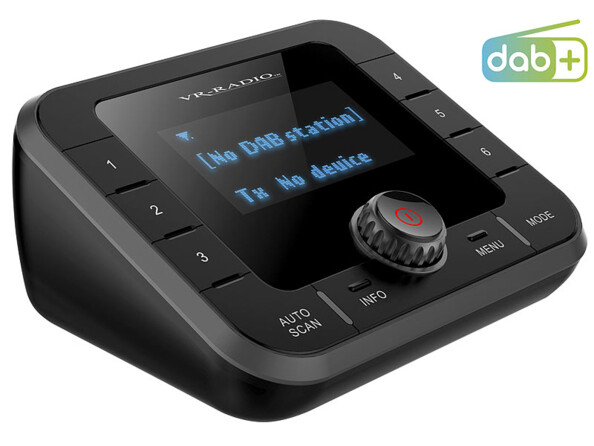 Tuner radio DAB+ / FM à fonctions bluetooth et streaming DOR-280.bt