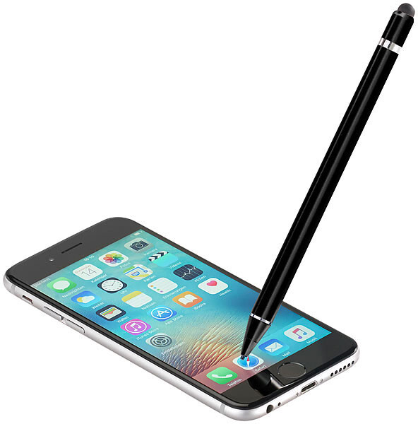 Stylet actif pour écran tactile compatible avec tous les appareils à écran tactile capacitif (smartphones, tablettes, iPhone, iPad, etc.)