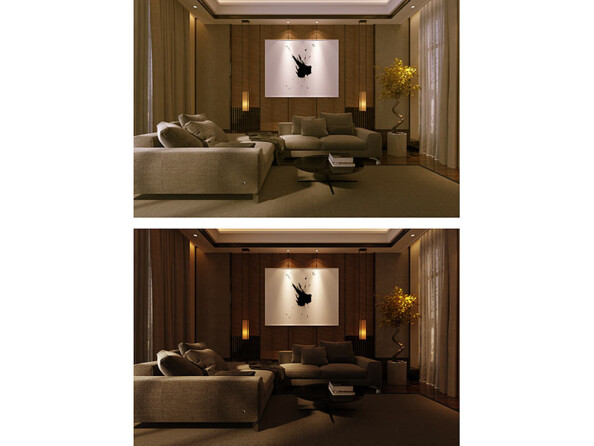 Mise en situation de l'ampoule LED LAV-125.w de Luminea.