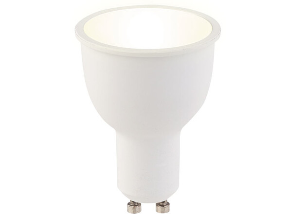 Ampoule LED connectée GU10 4,5 W compatible Alexa LAV-45.m - Blanc chaud