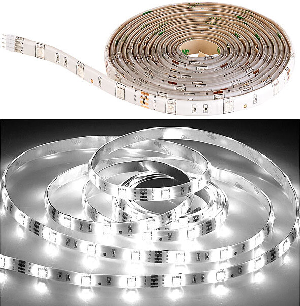 Bande LED LAK-206 à intensité variable 600 lm - 2 m blanc lumière du jour, Réglettes et rubans LED