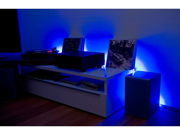 Bande LED LAX-206 - 2 m RVB + Blanc chaud - Avec accessoires