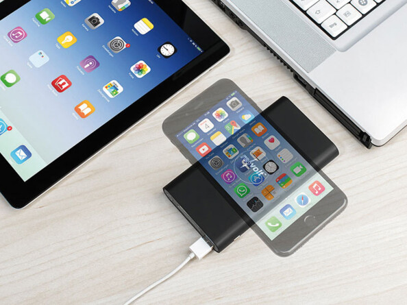 Batterie d'appoint USB compatible Qi PB-800.qi - 8.000 mAh