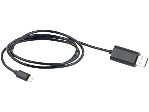 Câble Lightning MFi avec bluetooth pour géolocalisation par application - 1 m