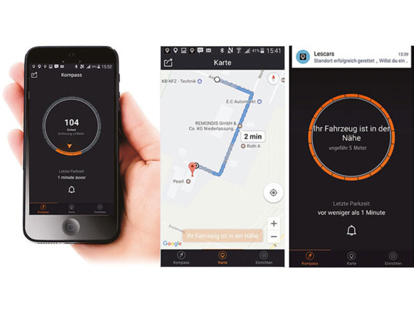 Câble Lightning MFi avec bluetooth pour géolocalisation par application - 1 m