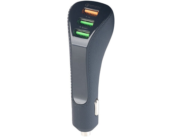 Chargeur de voiture USB avec quick charge et géolocalisarion