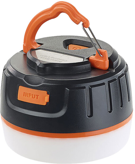 Lampe de camping 3 en 1 avec fonction batterie d'appoint 5200 mAh