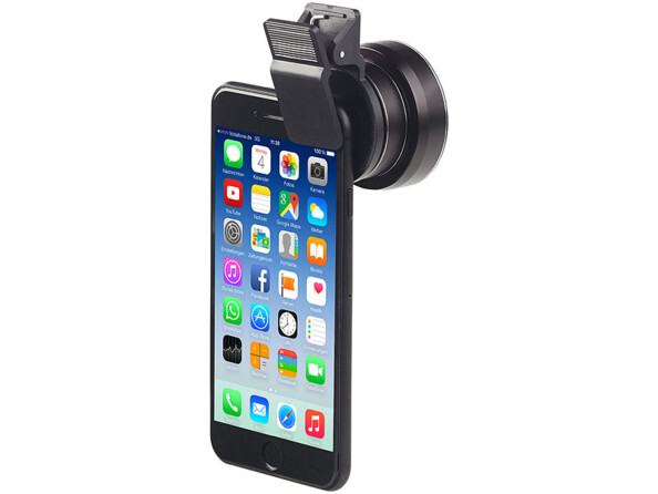 Lentilles pour appareil mobile super grand-angle + macro