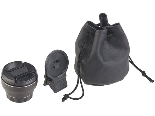 Lentilles pour appareil mobile super grand-angle + macro