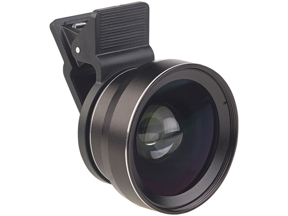 Lentilles pour appareil mobile super grand-angle + macro