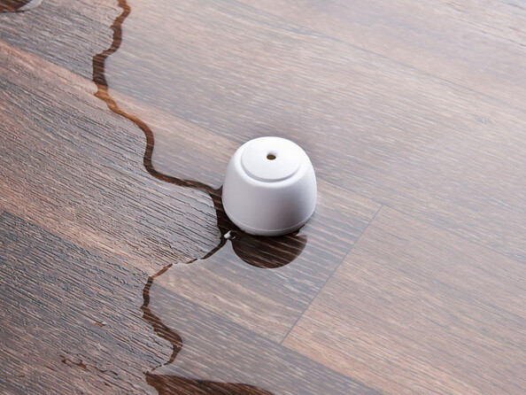 mini détecteur de fuite d'eau compacte pour inondation fuites cave salle de bain toilettes wc machine à laver lave linge