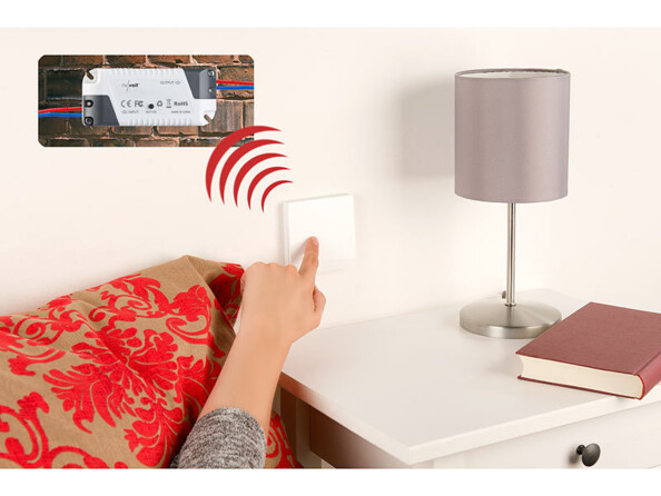 Récepteur et interrupteur connecté, compatible Siri, Alexa et Assistant Google