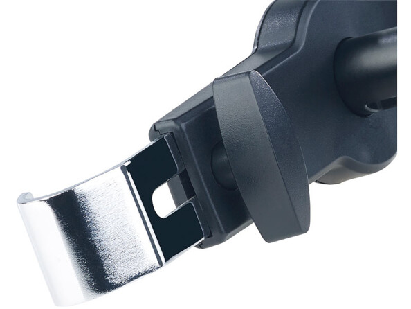 Zoom sur détails du support de tablette pour voiture