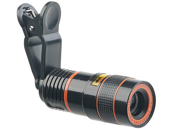 Téléobjectif avec zoom optique 8x pour smartphone et tablette