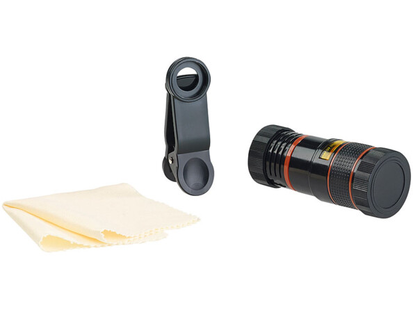 Téléobjectif avec zoom optique 8x pour smartphone et tablette