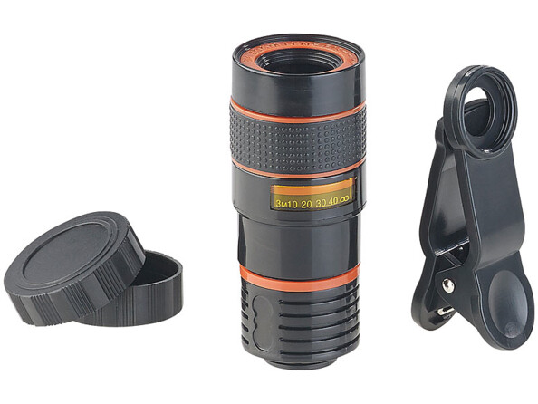 Téléobjectif avec zoom optique 8x pour smartphone et tablette