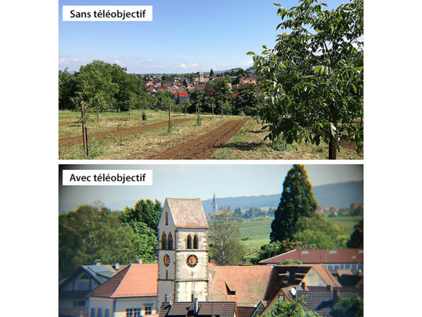 Téléobjectif pour smartphone 20x et trépied CVL-200.tel - Avec déclencheur