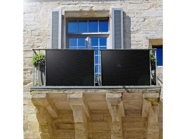 2 panneaux solaires monocristallins fins 215 W