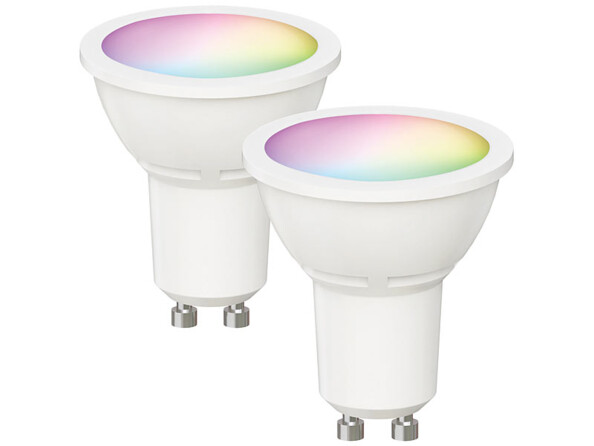 Pack de 2 spots LED LAV-200.rgbw avec mode d’emploi en français