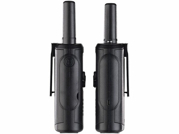 2 talkies-walkies WT-250 vus de coté