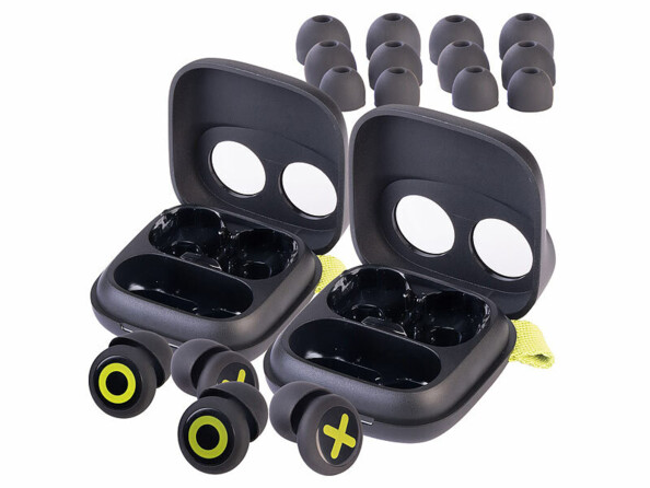 Pack de 4 bouchons d'oreilles réutilisables de la marque auvisio