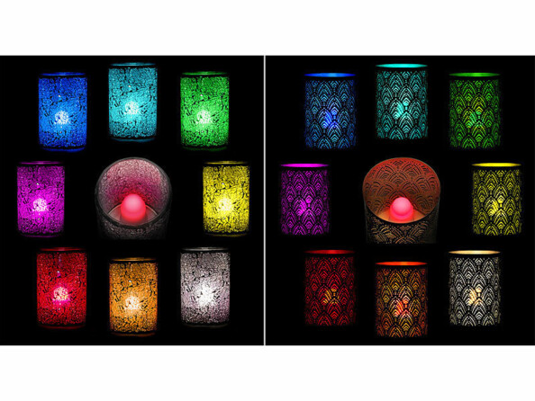 4 bougies LED RVBB connectées étanches rechargeables LEDK-4 (Reconditionné)