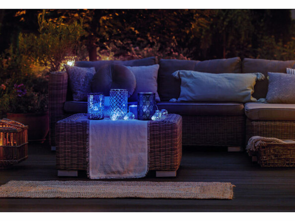 4 bougies LED RVBB connectées étanches rechargeables LEDK-4 (Reconditionné)