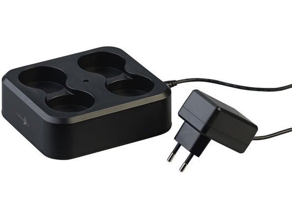 4 bougies LED RVBB connectées étanches