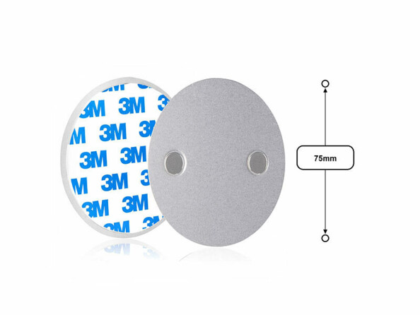 support magnétique pour détecteur de fuméeavec diamètre en mm