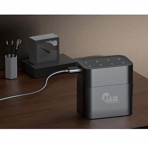 8 accumulateurs li-ion AA 866 mAh avec boîtier de chargement