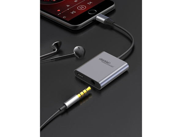 Adaptateur USB-C vers jack 3,5 mm avec fonctions Quick Charge et Power Delivery